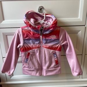 Toddler Girls The North Face zip up jacket 2t